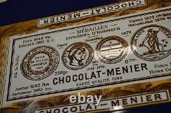 PLAQUE EMAILLEE MENIER chocolat enamel sign emaischild