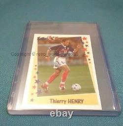Panini Thierry Henry Rookie N°194 Superfoot France 98 /99 New Psa 10 Very Rar