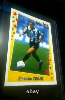 Panini Zidane 1997 1998 1999 Juventus New Very Rare Superfoot Supercalcio France