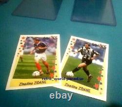 Panini Zidane New Rare! 1998 Zidane Juventus + France 98/99 Psa 10 Mint
