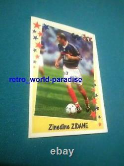 Panini Zidane New Rare! 1998 Zidane Juventus + France 98/99 Psa 10 Mint