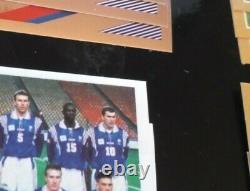 Panini Zidane X 30 World Cup France 98 Henry Team Gold Silver Euro 96 Limited Ed