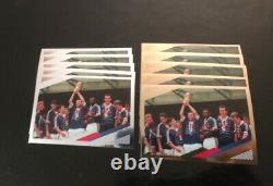 Panini Zidane X 30 World Cup France 98 Henry Team Gold Silver Euro 96 Limited Ed