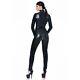 Patrice Catanzaro, Sweety, Combinaison catsuit sexy matiere noir faux cuir