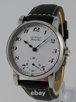 Piece Unique MOERIS UNITAS 6498 SWISS pocket watch conversion 41mm