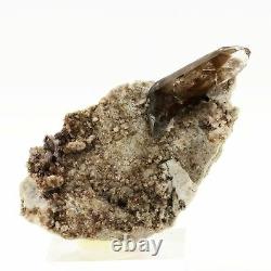 Quartz, Chlorite, Anatase. 412.6 ct. Massif de la Lauzière, France. Rare