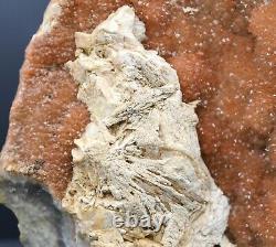 Quartz Hématoïde 493 grammes L'Argentolle Mine, L'Argentolle, France