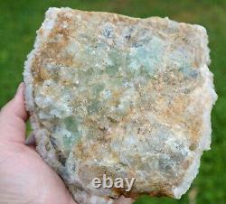 Quartz & fluorite 2116 grammes L'Argentolle, Saône-et-Loire, France