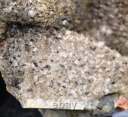 Quartz sur fluorite 982 grammes Maxonchamp, Remiremont, Vosges, France