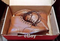 Red Wing Brogue Ranger Boots Leather Size Uk 6 Us 7 France 39-40 Neuves. 340