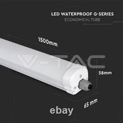 Réglette Lot de 12 -LED Design de 150cm 48W 5760 lm IP65 VT-1574 Blanc lumière