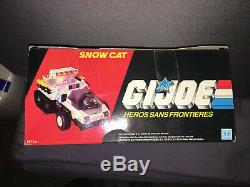SNOW CAT GI JOE Héros sans frontières boîte scellée MISB Hasbro France