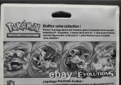 Tripack Pokémon Contient 2 boosters XY 12 Evolutions NEUF FR