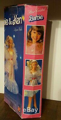 Ultra Rare Crystal Barbie Star Cristal Made In France 1983 Mib Introuvable