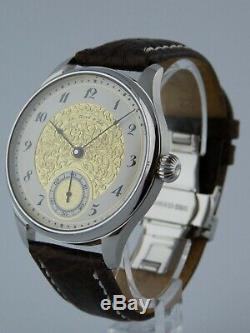 Unique TISSOT Unitas 6498 vintage pocket watch conversion RARE