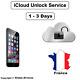 Unlock Remove iCloud Déblocage iCloud iPhone & iPad France Clean 24H 72H