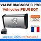 Valise Diagnostic Pro Véhicules Peugeot OBD2 Lexia DiagBox ELM PP2000 Multidiag
